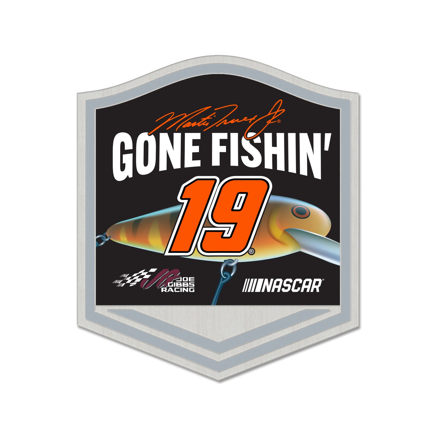 Martin Truex Jr. Gone Fishin' Retirement Collector Pin