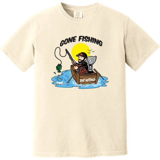 Bee G x MTJ Retirement "Gone Fishing" Tee