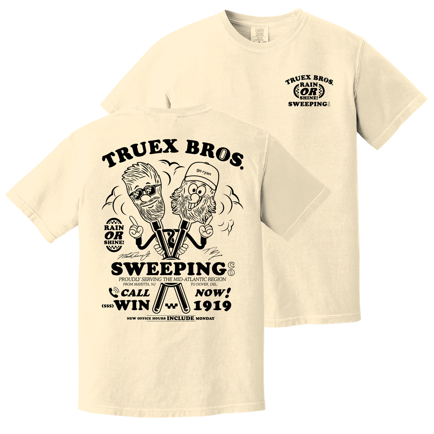 Truex Brothers Sweeping Co. Tee