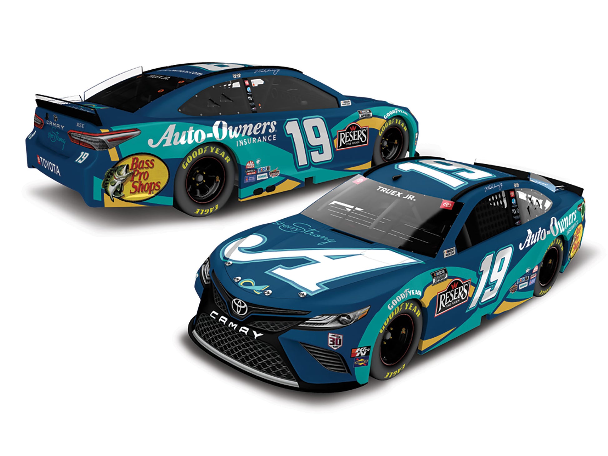 *Pre-Order* Autographed 2021 Auto Owners/Sherry Strong Diecast (1:24) - Martin Truex Jr. Retail Store