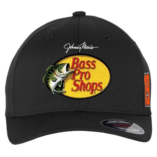 New Era Martin Truex Jr Black Bass Pro Shops 9FIFTY Snapback Adjustable Hat